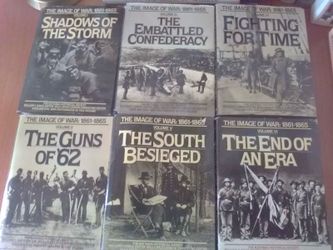 The Image of War 1861 to 1865 - 6 Volume Set - Hardcover Books