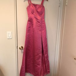 Party and me pink prom dress With Sequins Size 8P