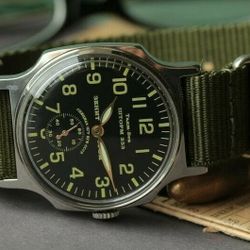 Men's wrist watch POBEDA Soviet old watch for men military watch cool watch