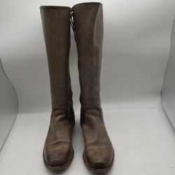 Sofft Women's Sharnell II Leather Tall Boots Brown Destress Size 8.5 US