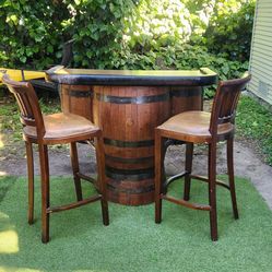 Rustic  - Whiskey Barrel Bar