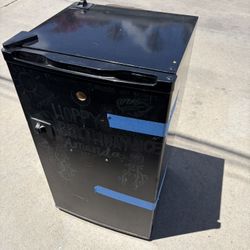 Mini Fridge Works Set Up For Beverage Dispensing