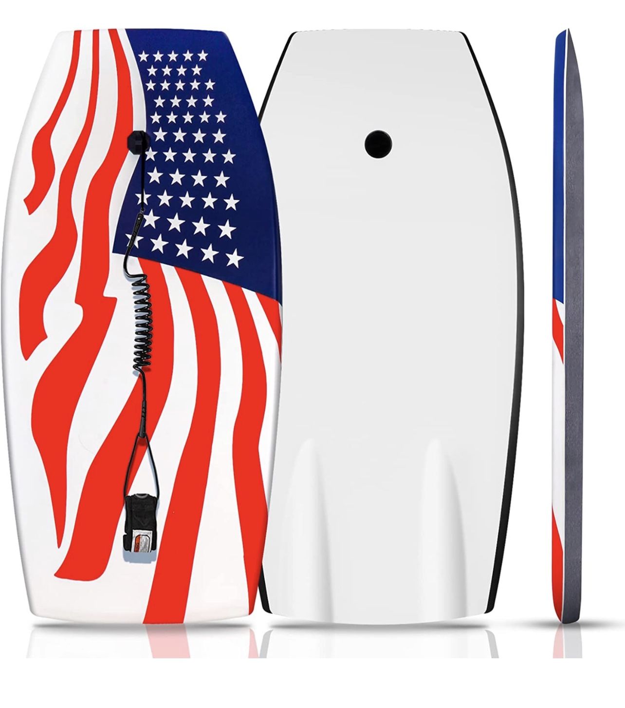 Woddtery Lightweight Bodyboard, 33/37/42