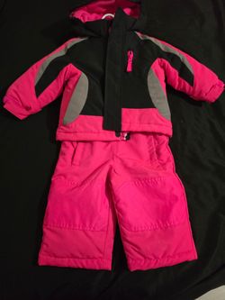 Baby girls snow suit 12 months