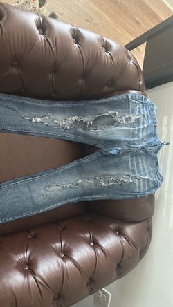 Skinny ultra distressed jeans