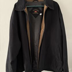Cutter & Buck Faux Suede Bomber Jacket 