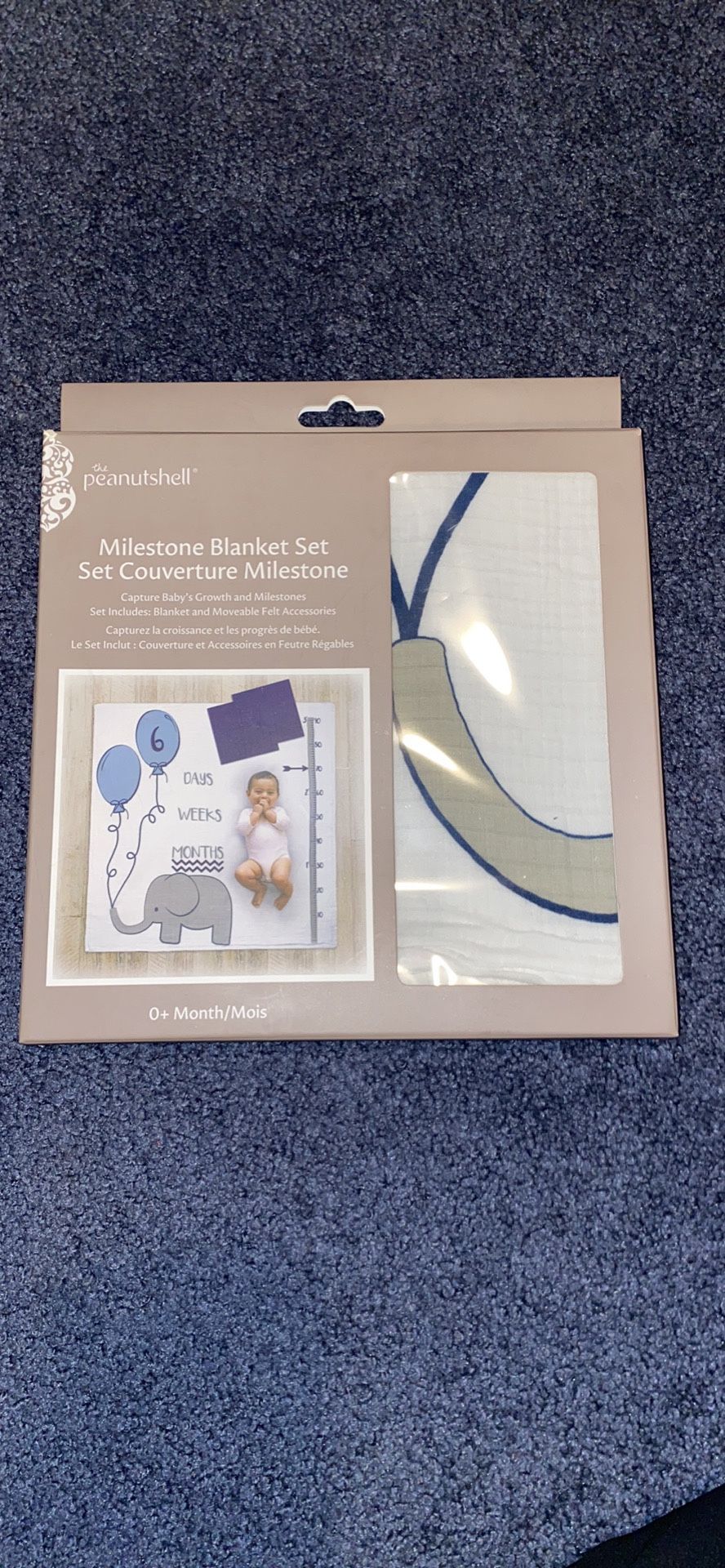 The Peanutshell Milestone Blanket Set