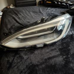 TESLA MODEL S HEADLIGHT LEFT DRIVER 2016 2017 2018 2019 2020 LED 1053570-00-D