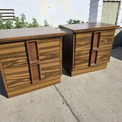 Mid Century Nightstands-Bedside Tables