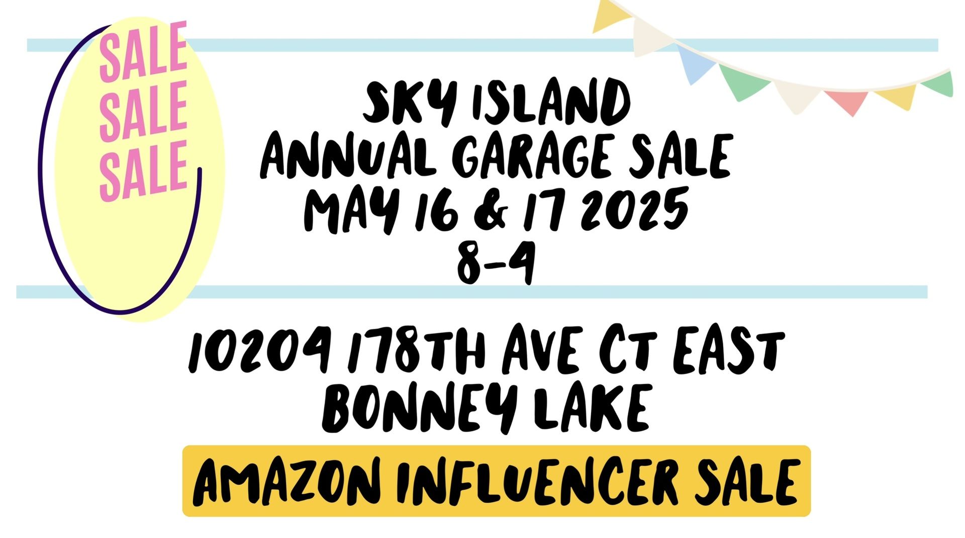 Sky Island Annual Neighborhood Yard Sale