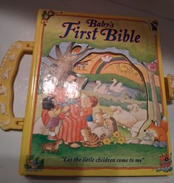 "CATHOLIC BABY'S FIRST BIBLE."