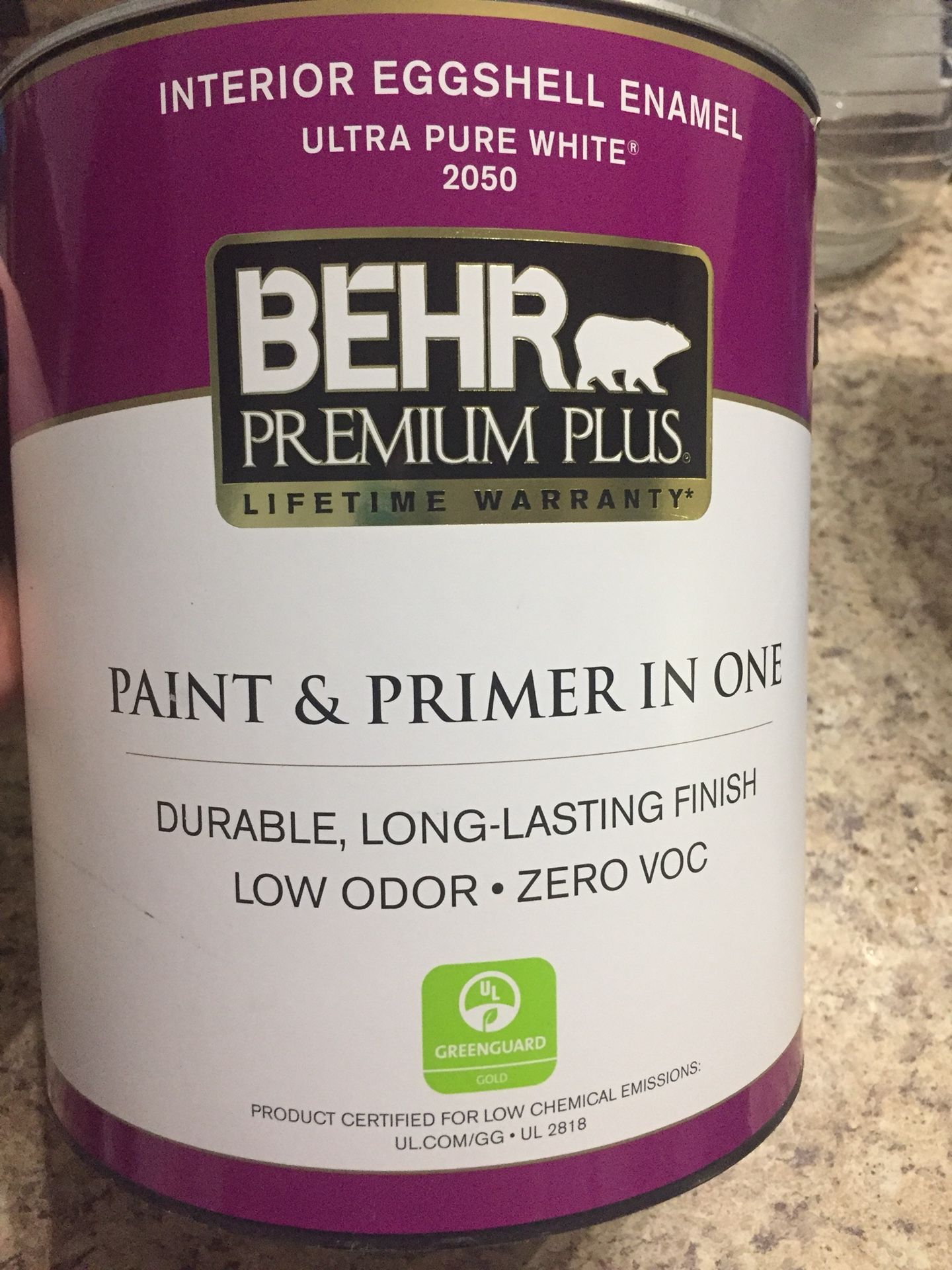 NEW & UNOPENED Behr pain in “Loft Space” grey.
