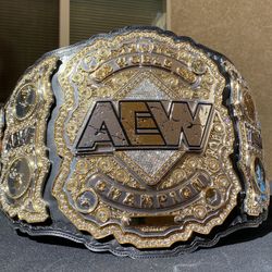 Official Authentic AEW World Championship Wrestling Belt