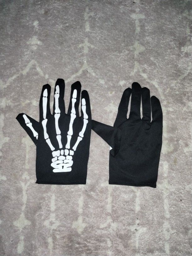 Halloween Skeleton Gloves