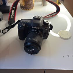 Canon EOS 80D DSLR + 18-55mm & 55-250mm Lenses — Full Kit 