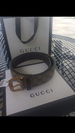 Gucci snake belt