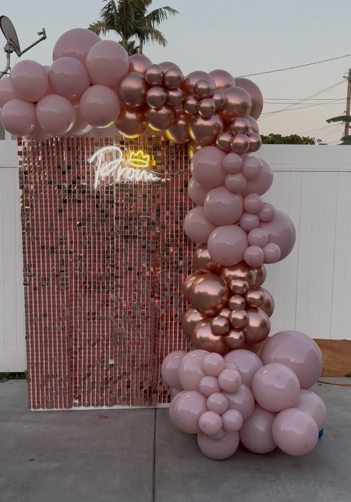 Shimmer Backdrop