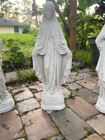 Concrete Virgin Mary