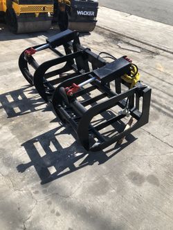 60” Mid-State Skeleton Grapple Bucket with Teeth