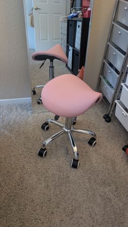 pink chair