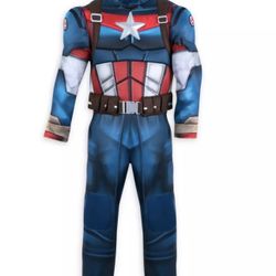 Disney Captain America Size 4