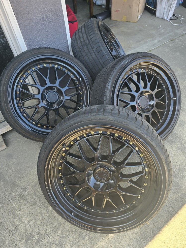 18inch Aodhan aho2 Golden Rivets