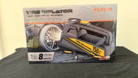 Tire Inflator Portable Air Compressor- bike, cars, trucks, inflatables