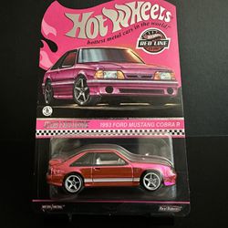 Hot Wheels RLC Exclusive Pink Edition 1993 Ford Mustang Cobra R