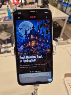 64GB iPhone XR - Blue, All Carriers + New Battery -5336 $160.00