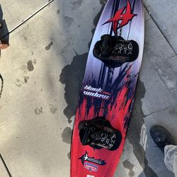 Hydroslide black widow wakeboard