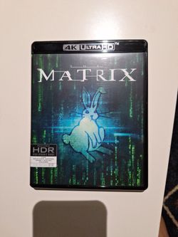 Matrix 4k uhd blu ray like new