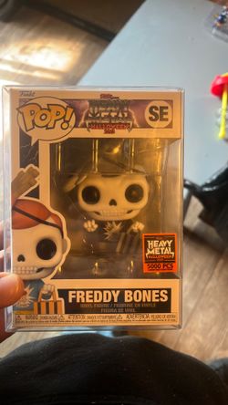 Heavy metal limited edition Freddy Bones Funko pop
