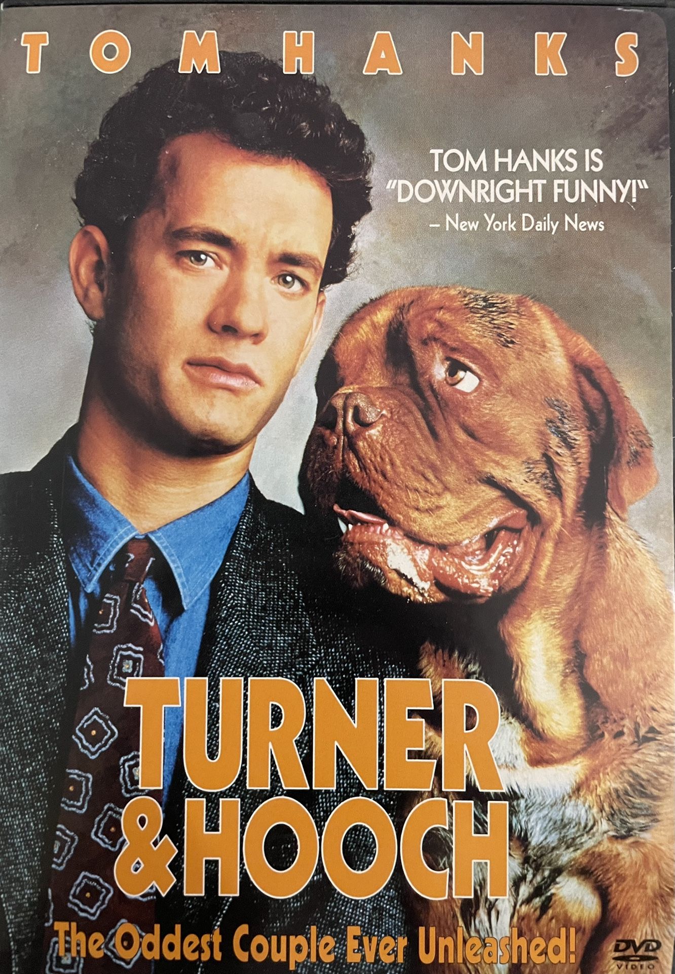 TURNER & HOOCH Widescreen Edition (DVD-1989) Tom Hanks!