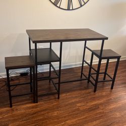 Table And Two Chairs, A can Be Use As computer Desk