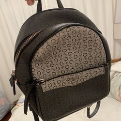 GUESS Leather Backpack Purse