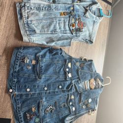 Woman’s Denim Harley Jacket