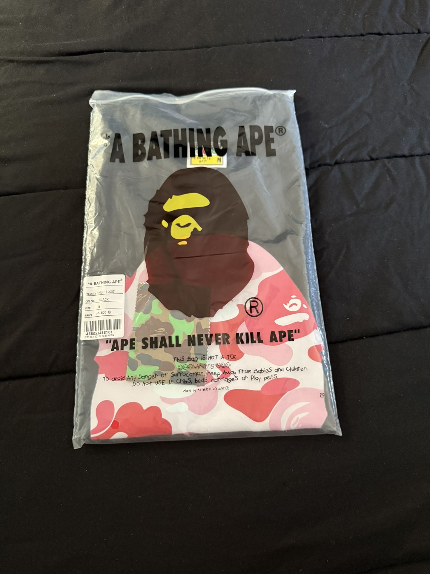 Bape Pink Camo Shirt