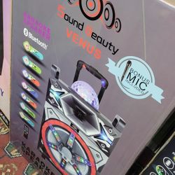 New 12" Bluetooth Speaker Rechargeable 