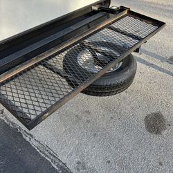 RV Travel trailer Bike Bicycles rack Spare Tire