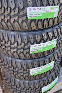 35 1250 24 MT Set De Nuevas Llantas 