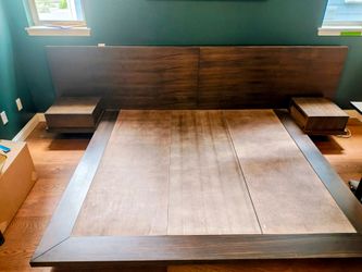 Hardwood King Bedframe