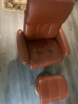 Chair & foot stool