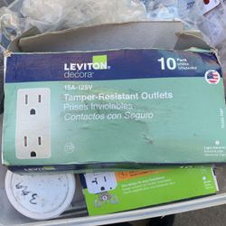 Leviton TR Outlet 10 Pack
