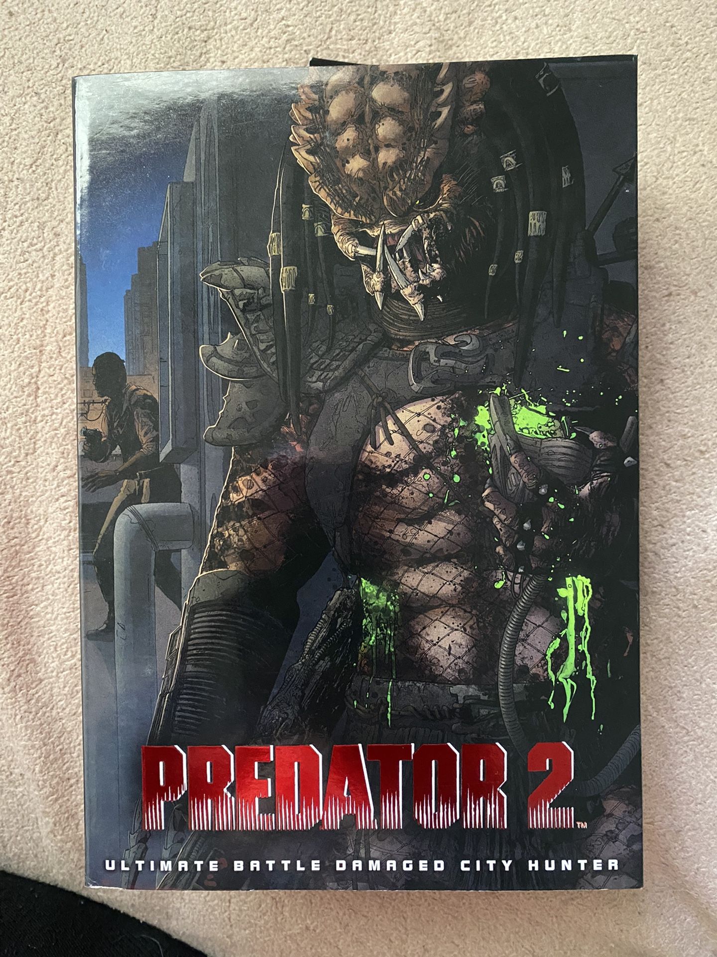 Figurine Predator 2 Ultimate Battle Damaged City Hunter Predator NECA