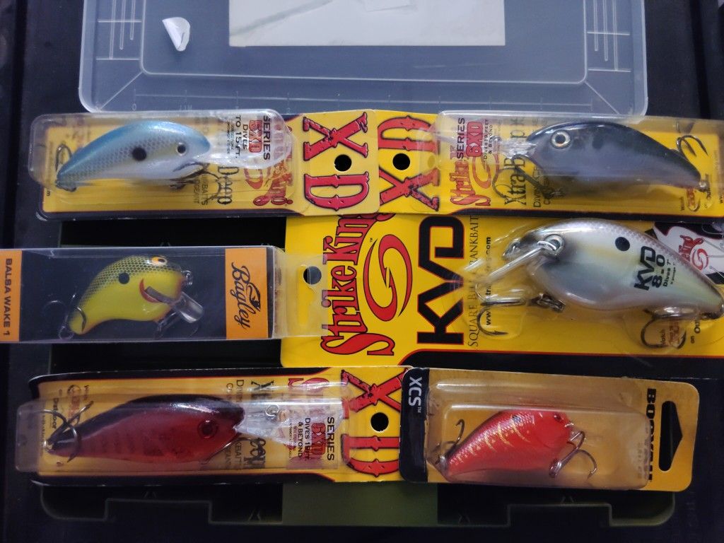 Tackle Box With 6 New Lures!
