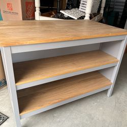 Counter/ Shelf And Storage Unit Full Of Bookshelves and More!!