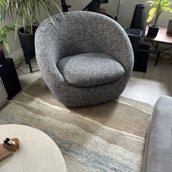 West Elm Cozy Swivel Chair