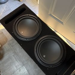 2 10” JL Audio Subs