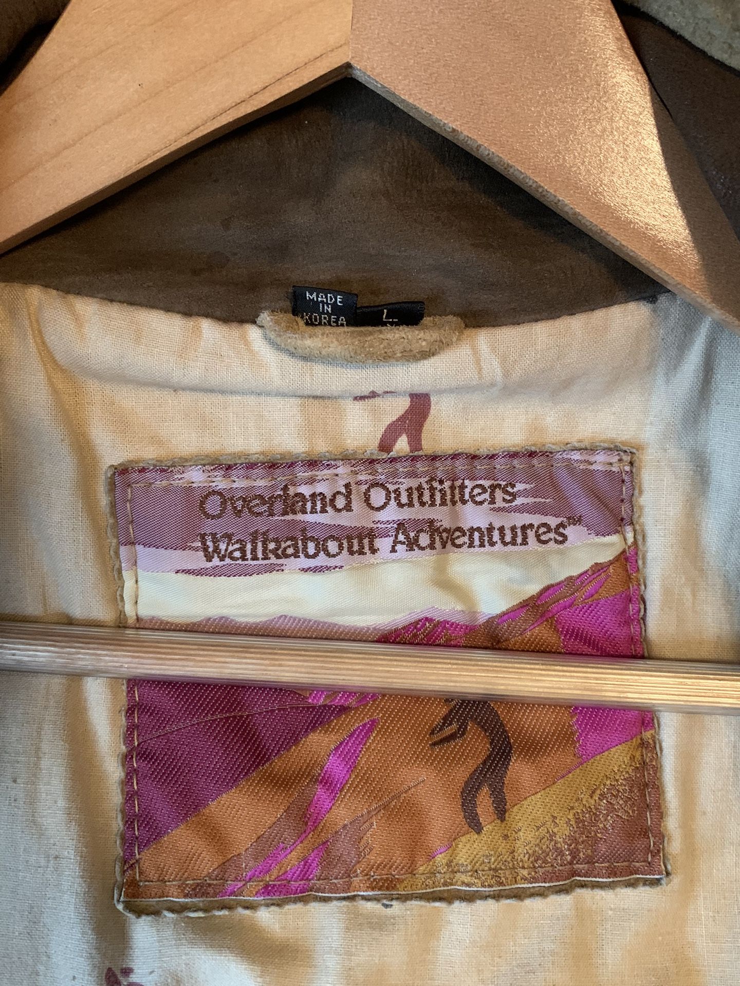 Overland Outfitters Walkabout Adventures Suede Coat