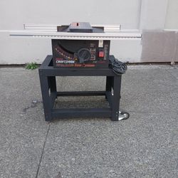 Craftsman Table Saw.